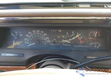 1994 Buick Lesabre Limited из США, поврежденный, VIN 1G4HR52L3RH545939